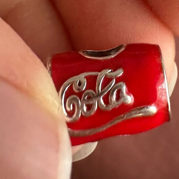 NWOT CocaCola Silver 925 Charm - Picture 4 of 9